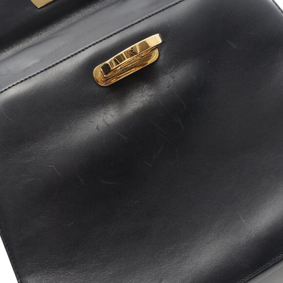 SALVATORE FERRAGAMO Black Leather Bag - Picture 6 of 11